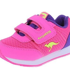 KangaROOS Girls' Pocketpass Jogger Sneakers Athletic Tennis Shoes Sz 7 Pink NEW